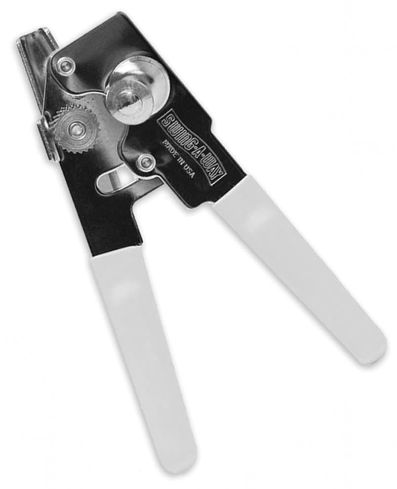 YNWAブック GuestSupply US | Swing-A-Way® Manual Can Opener, Silver with White
